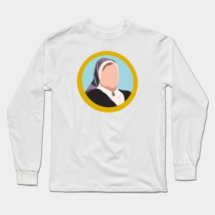 Derry Girls Sister Michael Silhouette Long Sleeve T-Shirt